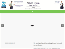 Tablet Screenshot of mlzsagra.com